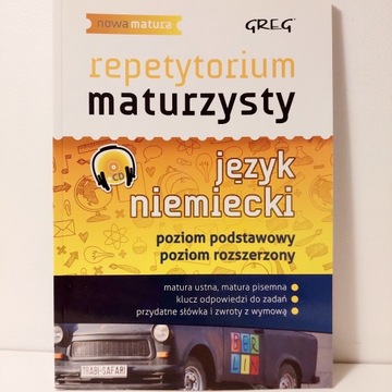 Repetytorium maturzysty Język Niemiecki Greg Nowa Matura CD książka książki