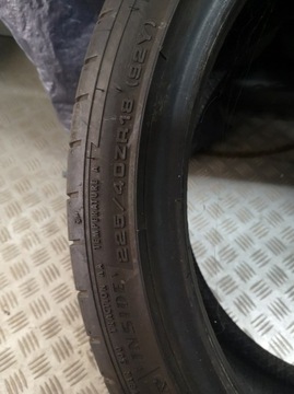 Opony 225/40r18 dunlop