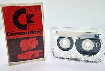 Commodore C-64 - kaseta z grami 