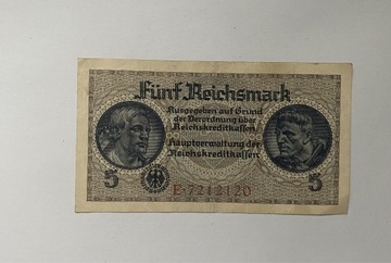 Niemcy 5 reichsmark 1939-1944