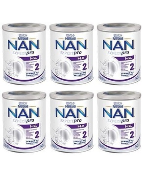Mleko Nestle Nan Expert Pro Ha 2 -800g x6sztuk