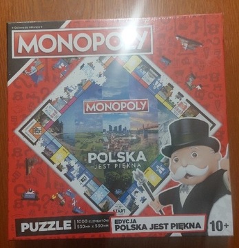 Puzzle MONOPOLY Polska jest piękna 1000 elementów 