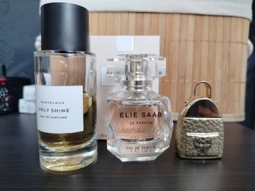 Elie Saab Le Parfum, Marvelous Holy Shine, MCM  zestaw perfum
