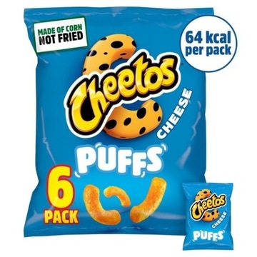 Cheetos Cheese Puffs serowe 6x13g UK