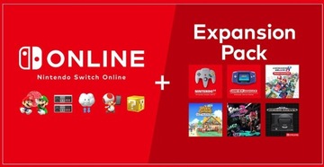 Nintendo Switch Online + Expansion Pass na 12 miesięcy rok