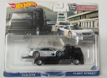 Hot Wheels Team Transport Mercedes Benz CLK GTR