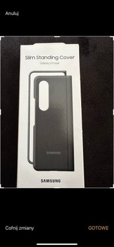 Samsung fold 4 slim standing cover podstawka Etui