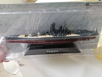 OKRĘT  DE AGOSTINI,, YAMATO,, 1:1250