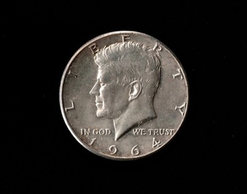 1/2 dolara 1964 USA