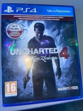 Uncharted 4 Kres złodzieja polski dubing PS4