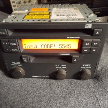 Radio samochodowe volvo hu-605