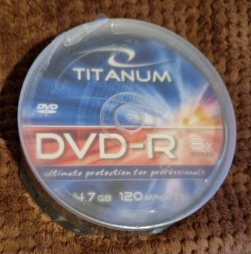 TITANUM  DVD-R  25szt  4.7GB  120min  16X