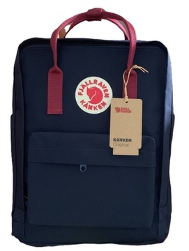 Plecak Fjallraven Kanken Blue - Ox Red 16L