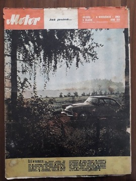 Czasopismo Motor nr 36 ( 596 ) 1963 Opel Kapitan