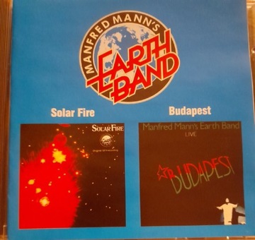 2w1cd Manfred Mann Earth Band-Solar Fire+Budapest.