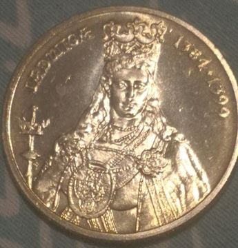 Moneta 100 zł PRL 1988 KRÓLOWA JADWIGA 