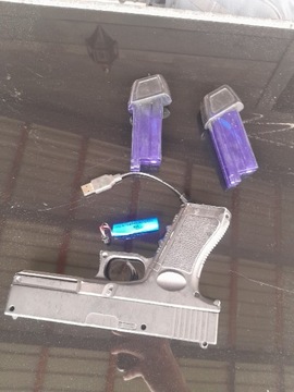 Pistolet elektryczny zabawkowy na wode full auto