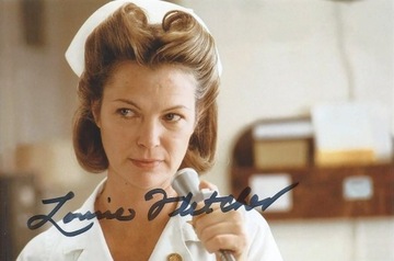 Louise FLETCHER oryg autograf Lot nad kukułczym