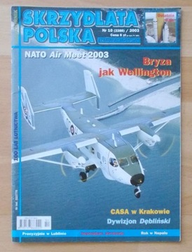 Magazyn SKRZYDLATA POLSKA 2003 nr 10 stan bdb