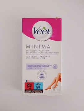 Veet Minima Easy-Gel plastry z woskiem 