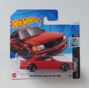 Hot Wheels Mercedes-Benz 560 SEC AMG (red)