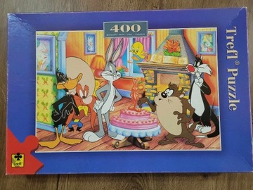 Puzzle Trefl 400 Looney Tunes, 1996r.