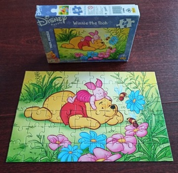 Puzzle Kubuś Puchatek 60 szt. 33 x 22 cm