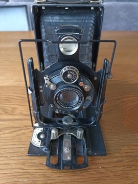 Aparat Voigtländer VAG 6,5x9 1930 rok z kasetami