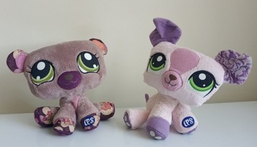 Pluszaki LPS littlest pet shop maskotki 2 szt. 