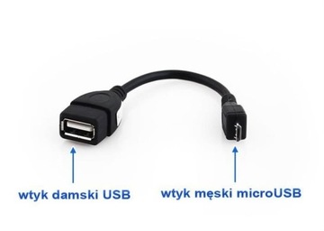 Adapter Micro USB - OTG 50 szt