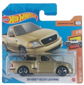 Hot Wheels 99 Ford F 150 SVT Lightning