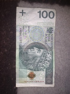 kolekcjonerski banknot 100 zł