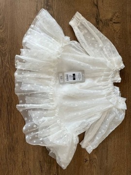 Sukienka biała na chrzest, rozmiar 62, Smyk