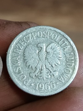 Sprzedam monetę 1 zloty 1966 rok