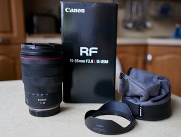 Obiektyw Canon RF 15-35 f2.8 stan idealny