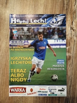 Program Lech Poznań - Górnik Zabrze 2008 nr 132