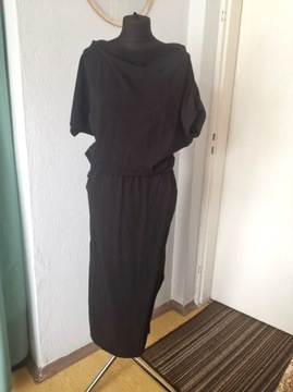 Sukienka oversize maxi bawełna 