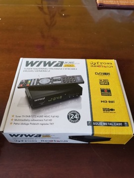 Pudełko do Dekoder WIWA H.265 PRO NEW