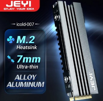 Jeyi Icecold-007 chłodzenie ssd ultracienki 7mm