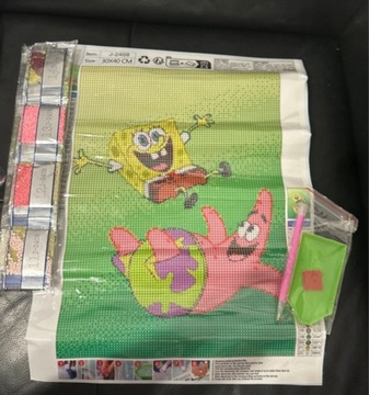 Haft diamentowy spongebob Diamond Painting