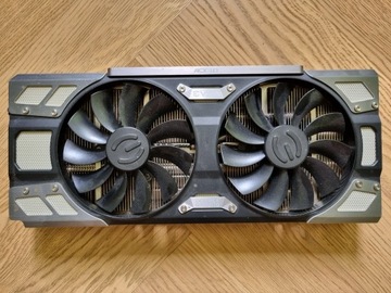 EVGA GTX1070 FTW chłodzenie wentylatory backplate