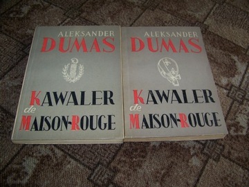 Dumas - KAWALER DE MAISON ROUGE - wydanie pierwsze