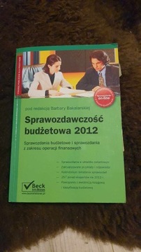 Sprawozdawczość budżetowa 2012 Bakalarska Barbara