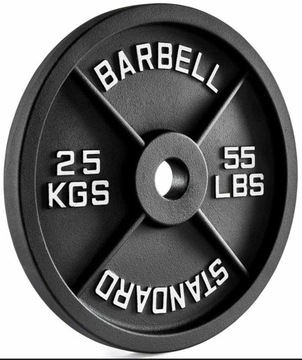 Obciazążenie olimpijskie Standard Barbell 25 kg