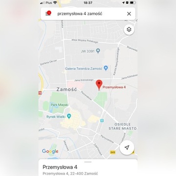 Działka inwestycyjna w centrum Zamościa