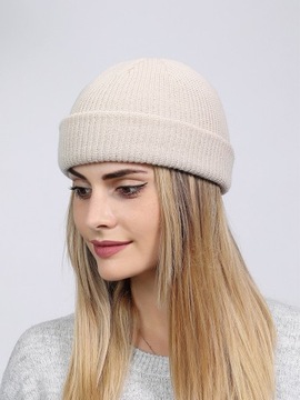 Czapka beanie złodziejka zimowa ciepła damska