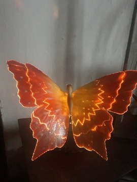 Lampka nocna motyl sprawna