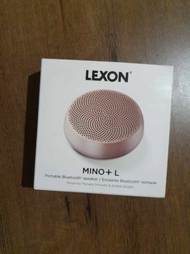 Głośnik mobilny LEXON Mino+ L Złoty Bluetooth