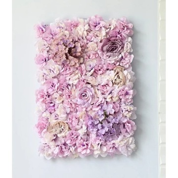 Ścianka kwiatowa idealna do zdjęć 60 cm x 40 cm