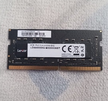 Lexar Ram DDR4 SODIMM 8 GB 3200mhz